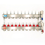 Коллектор VR113-10А с расх. 10 вых. БЕЗ кранов НЕРЖ (5)
