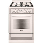 Газоэлектрич.плита GEFEST ПГЭ 6302-04 0267 (85х60х60) цв.кремовый, крышка стеклянная