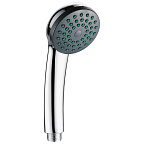 A04 Лейка для душа, круглая, d68мм, 1 режим, хром/серый   FASHUN 