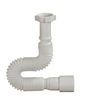 1015-АС Гибкая труба без выпуска 1 1/4"*40/50 (макс.длина 650мм), ОРИО (115)