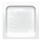 Поддон квадрат 0,8*0,8*0,15 Antika стальной   УЦЕНКА