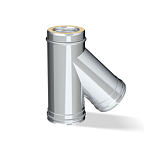 Сэндвич - тройник 135 гр (430/0,5мм+оц) ф120х200   УЦЕНКА  OFF