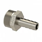 Штуцер под шланг 3/4"М х 20 мм никель   (РТП)(200/20)