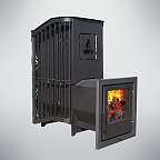 Банная печь ТЕРМА Каменка Мини удлиненная топка