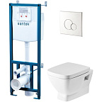 ПЭК Нео: подв.унит+инстал+кноп.хром+сид SC   1WH501543