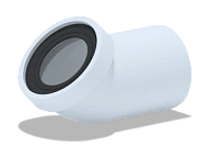 4220W Труба фановая 110х45*, АНИ пласт (30)