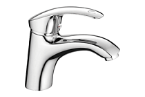 A1021 Смеситель для умывальника (хром) лат, d40, гайка  FASHUN (10)