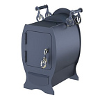 Отопительная печь "Буржуйка мини с конфоркой" (8мм)