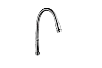 A7320 Излив гибкий с насадкой 2 режима, нерж/хром, гайка  FASHUN (60)