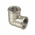 Уголок лат 3/4 FF 90* никель   (РТП)(100/10)