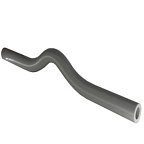 Обводное колено 32 серый РТП (24/12)