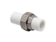 Разъемное соединение муфтовое (в сборе)  25 вн/вн БЕЛЫЙ РТП (100/20)
