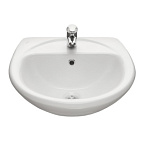 Умывальник СОНАТА с переливом белый (28)