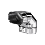 Колено 90* КРАФТ Овал (316/0,8) 100х200 мен.