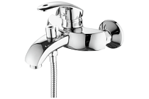 A3221 Смеситель ванно-душевой с гарнитуром (хром) лат, d40  FASHUN (10)