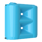 Бак д/воды Combi W-1500 (синий) с поплавком (Акватек, Ростов)