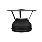 Оголовок (430/0,5 / эмаль / 600° ЧЁРНАЯ) ф115х200   OFF