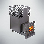 Банная печь Теремок удлиненная топка