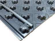 Маты для теплого пола с ламинацией 22мм (1,2х0,6х0,043м) 