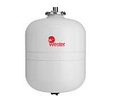 Бак "WESTER" расш. Premium WDV 18л / 12бар для ГВС и гелиосистем с нерж. контрфланцем