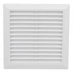 Решетка вент 203х203 ж/нак с москитной сеткой разъемная Э2020Р