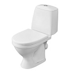 Унитаз-компакт СОНАТА  (КОМФОРТ)  белый косой вып.