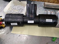 Тройник эл/св d110 (КОМПЛЕКТ: тройник110 + 2 муфты110) SDR11 ПЭ100 (Беларусь)