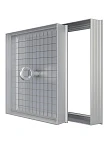 Люк ревизионный 300х300 D Floor напольный скрытый монтаж алюминий EVECS 