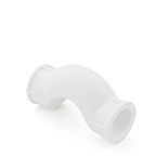 Обводное колено с муфтой,короткое 32 серый РТП (70/10)