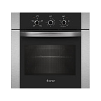 Духовка газоэлектрич. GEFEST ДГЭ 621-01 Н3 (59,5х59,8х56,5) черн.панорамн.стекло с накл. из нерж.ст.