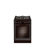 Газоэлектрич.плита GEFEST ПГЭ 6502-03 0045 (85х60х60) фасад коричневый с растровым рисунком