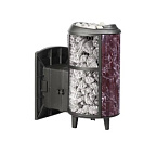 Печь банная "Атмосфера L" комбинированная сетка-ламель "Росо Леванто"