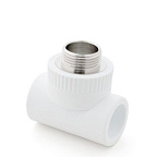 Тройник КНР 25х3/4 БЕЛЫЙ РТП (60/15)