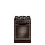 Газоэлектрич.плита GEFEST ПГЭ 6502-03 0030 (85х60х60) фасад коричневый с растровым рисунком