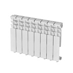 Радиатор АЛ 350/80 12секц (107Вт/секц) (синий квадрат) AQUAPROM А52