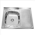 Мойка накладная SINKLIGHT N 8060 ECO L 0,6/160 1Р (*10)