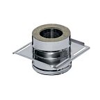 Площадка монтажная (430 + нерж/1,5) ф250х350 (СЕРЫЙ)