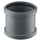Муфта двухраструбная 110 (50шт) СЕРПЛАСТ