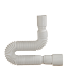 10102-АС Гибкая труба без выпуска 40*40/50 (макс.длина 1250мм, б/гайки), ОРИО (75)