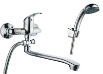 Смеситель для ванны, с душем  ПРОФСАН  ПСМ-104-21 тип См-ВУОРНШлА