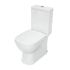 Унитаз-компакт "Quadro Slim SL DM" Sanita Luxe (2 КОРОБКИ - чаша+бачок)
