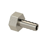 Штуцер под шланг 1/2"F х 12 мм никель   (РТП)(100/20)