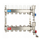 Коллектор VR115-06А БЕЗ расх. 6 вых. БЕЗ кранов НЕРЖ (5)