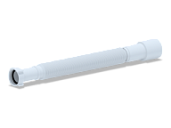 216K Гибкая труба 1 1/4"*40/50 удлиненная (длина 541-1371мм), АНИ пласт (60)