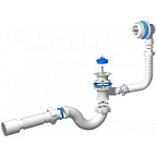 6155C Сифон для ванны Варяг (гибкая труба 40/50), АНИ пласт (30)