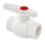 Кран 63 БЕЛЫЙ РТП  (полнопроходной) (4/1)