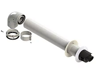 Комплект дымоходов коаксиальный универсальный 80/125 (для конденсационных систем)