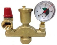 Группа безопасности для котла ЛАТУНЬ 3 бар VIEIR  AQ1063 (20/1шт)