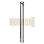 Дымоходная труба 1,0м (0,8мм) ф115 (1уп/4шт)