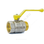 Кран шар. ГАЗ 1 1/2 г/ш рычаг Ду40 Ру25 LD Pride